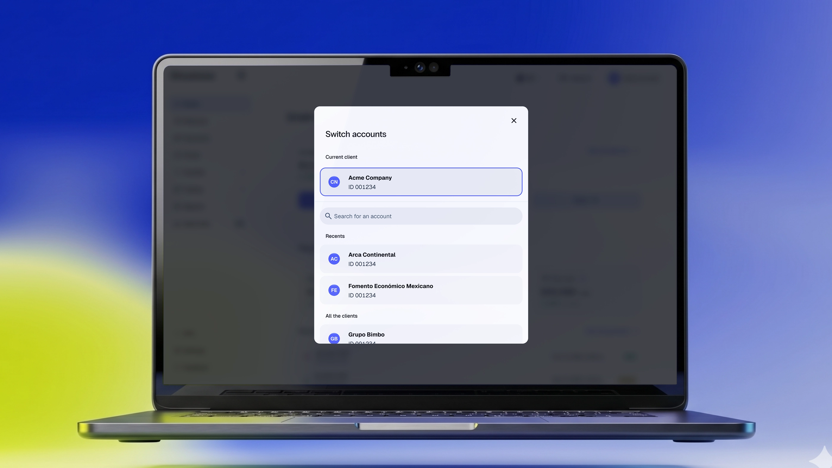 Transaction management and bulk operations screens